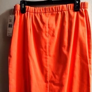 Nancy Bolan orange skirt - size L